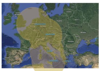 Helicopter travel routes