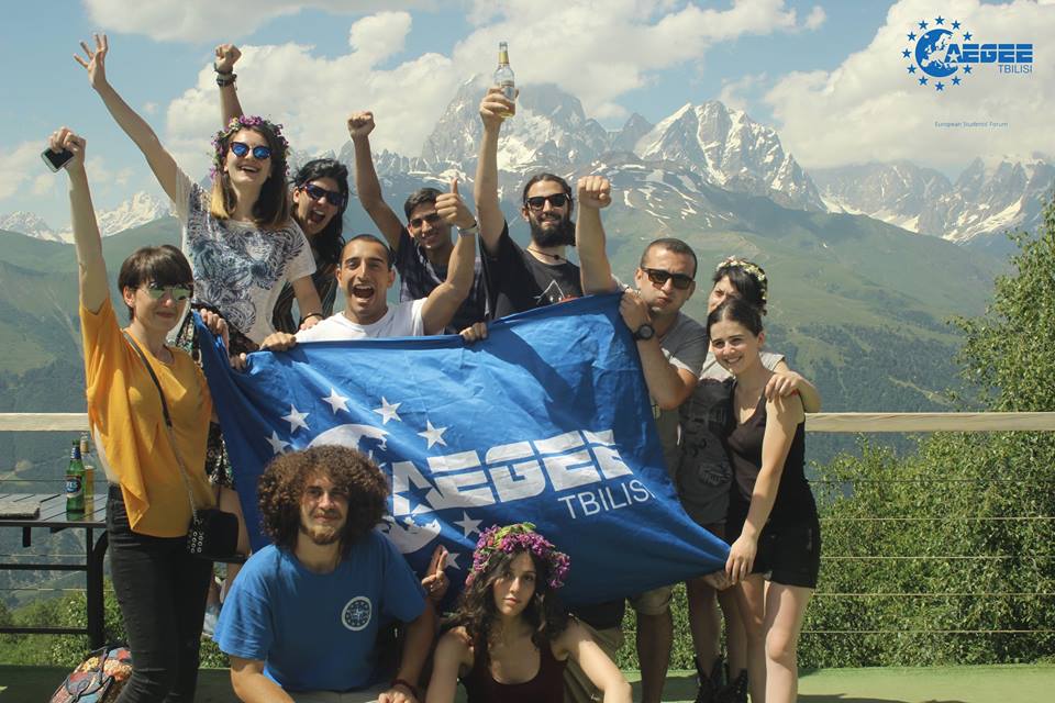 AEGEE-Tbilisi's Summer University in 2017.
